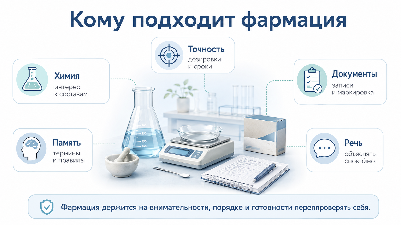 Кому подходит обучение на фармацевта